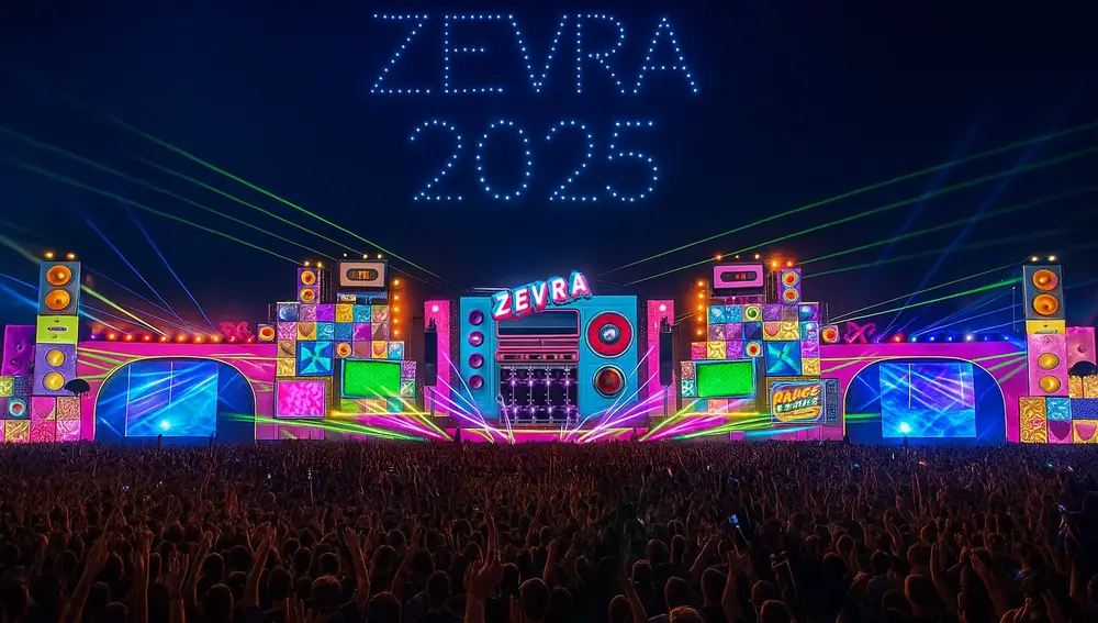 Cultura.- El Zevra ficha a los escenógrafos de Tomorrowland y crea un escenario récord de 110 metros de ancho