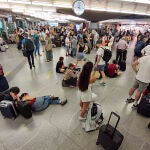 Los trenes con origen Madrid Atocha dirección sur no circularán hasta las 8:45 horas