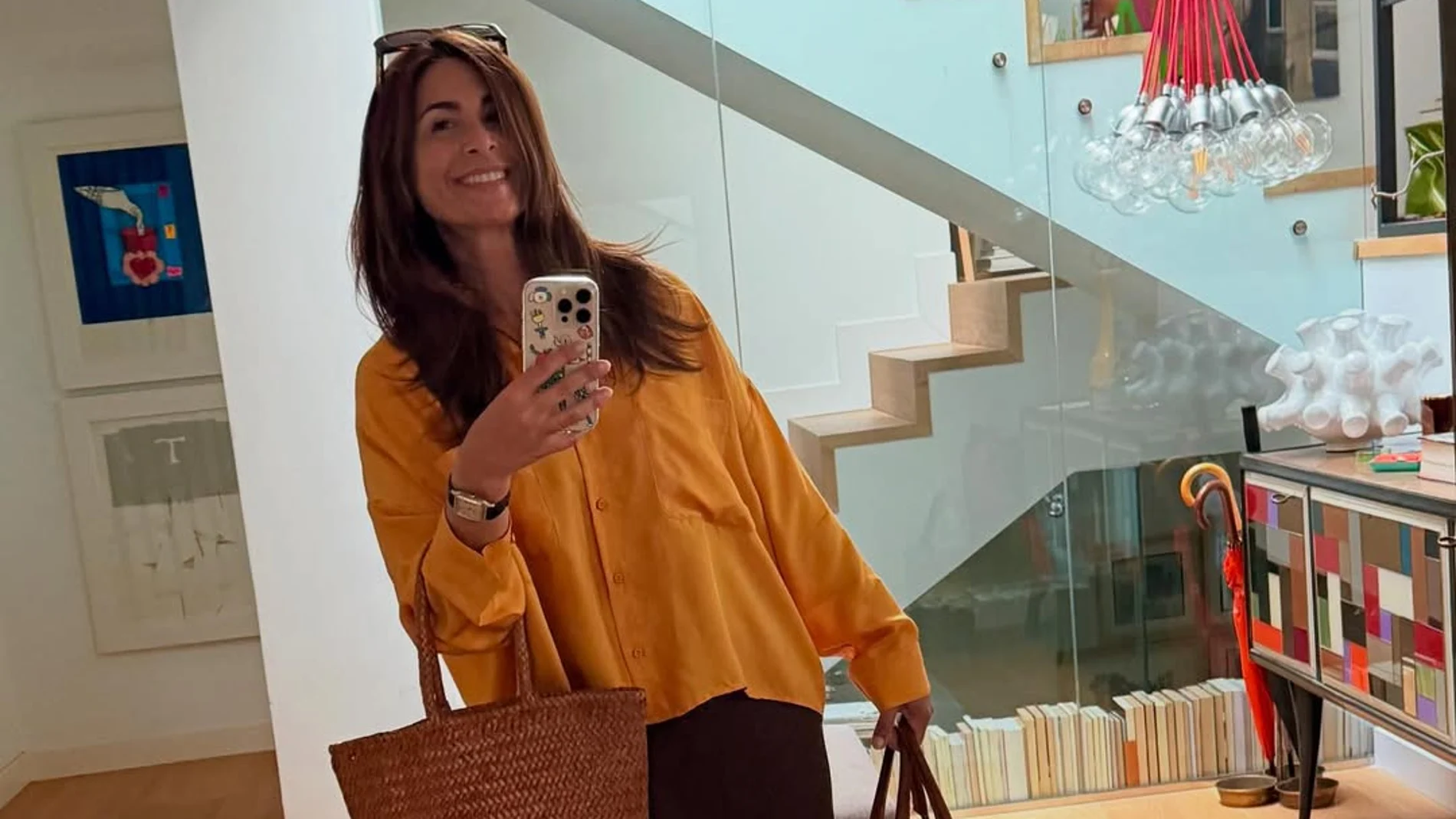 El look de Nuria Roca.