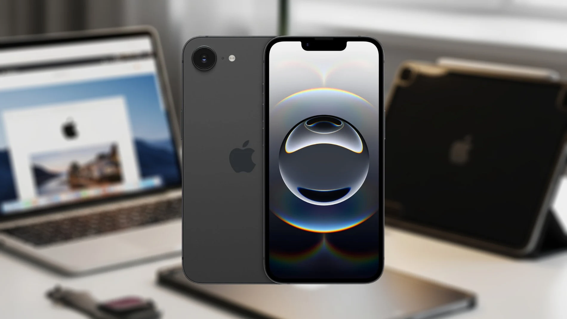 El iPhone 16e es pequeño y compacto