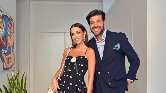 Paula Echevarría y Miguel Torres con looks para irse de cena.