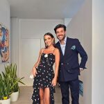 Paula Echevarría y Miguel Torres con looks para irse de cena.