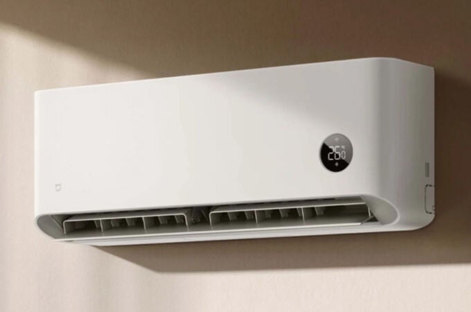 El nuevo Xiaomi Mijia Air Conditioner Pro Eco en su característico color blanco