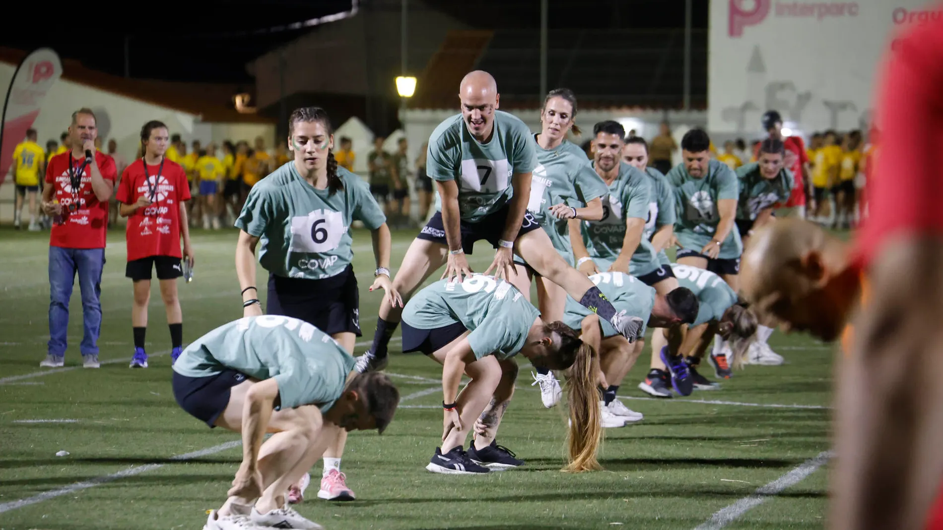 Prueba de A Piola durante las "XVI Olimpiadas Rurales"