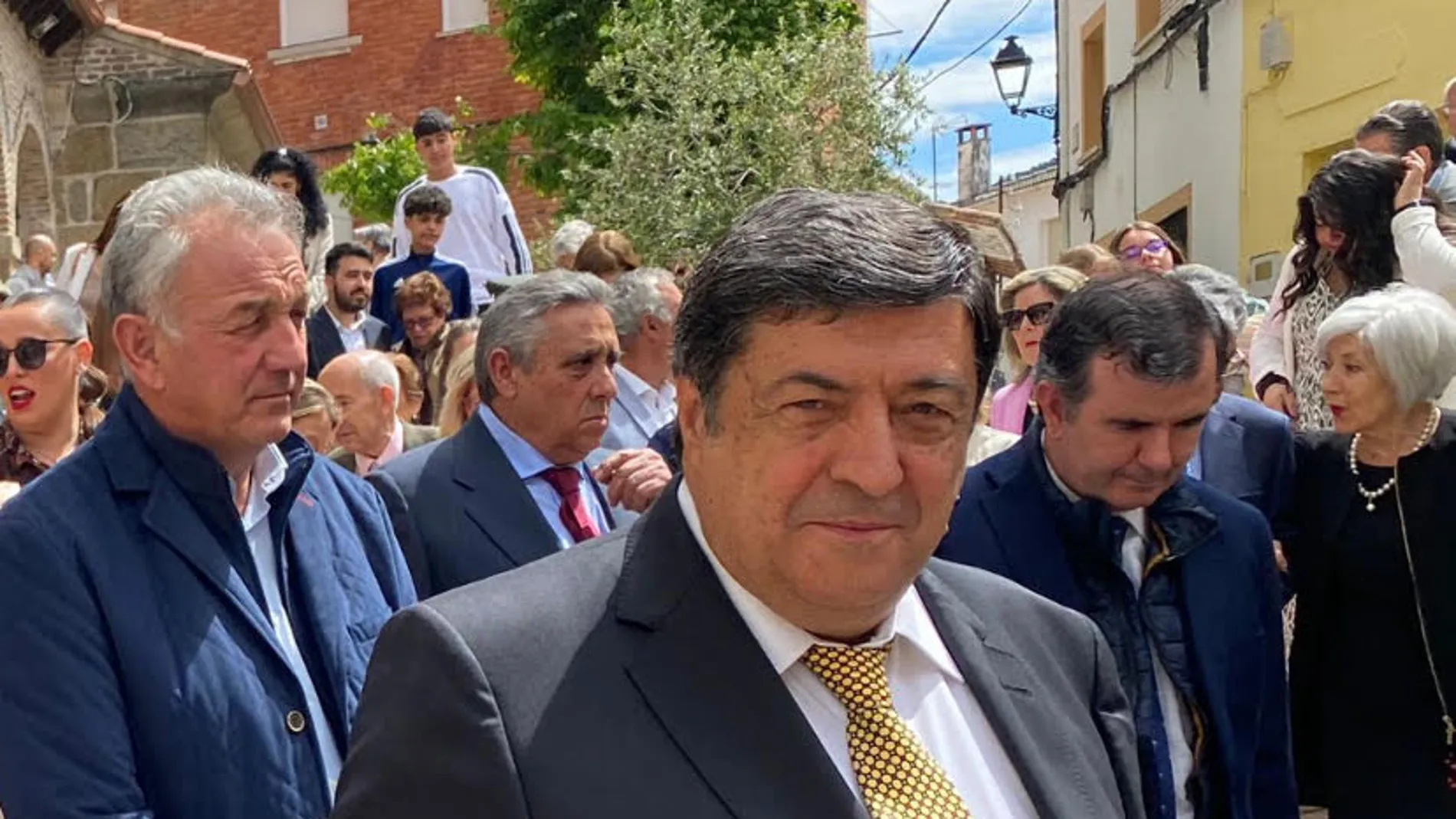El alcalde de Santa María del Tiétar, Rafael Pérez