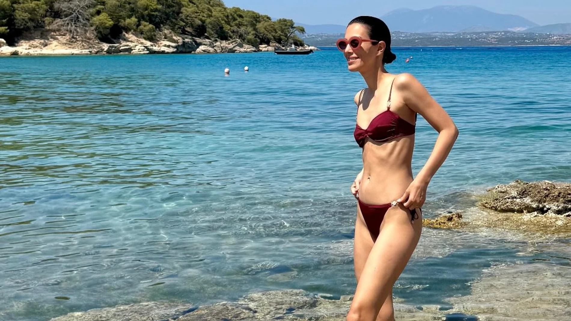 Sassa de Osma con bikini de Calzedonia.