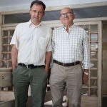 El presidente de Asfoso Pedro Antonio Marín Gil y el director técnico Pedro Antonio Medrano