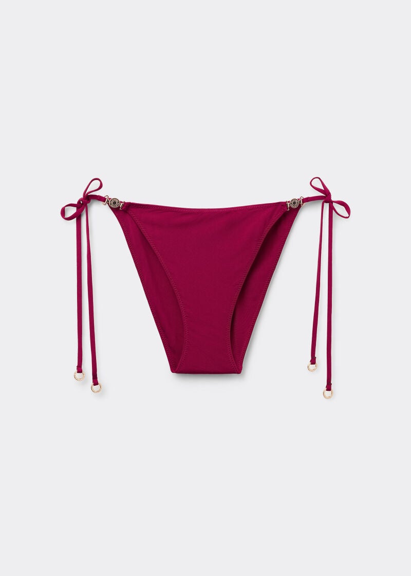 Braguita lazos bikini minimal fit.