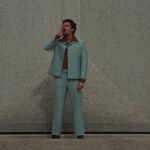 Bad Bunny en el videoclip de "Nuevayol"