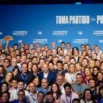 Foto de familia del PPCV en el Congreso celebrado este fin de semana