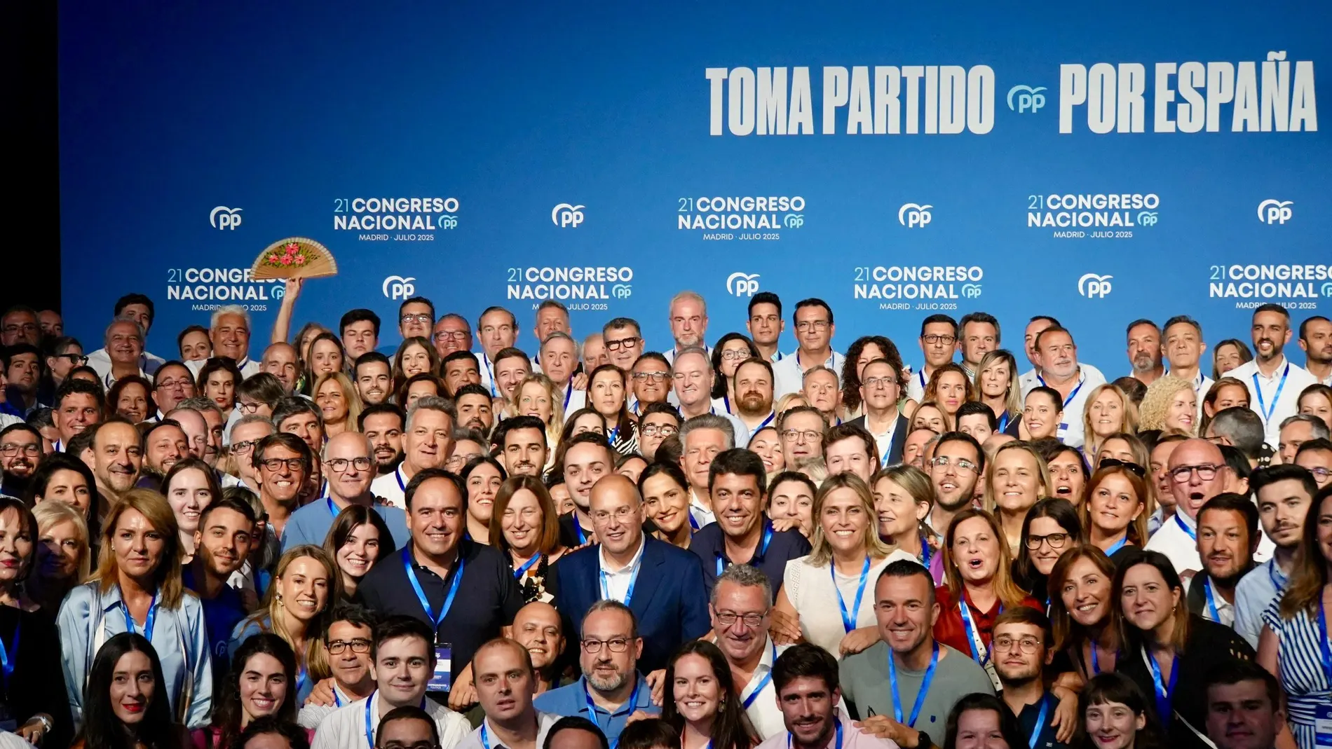 Foto de familia del PPCV en el Congreso celebrado este fin de semana