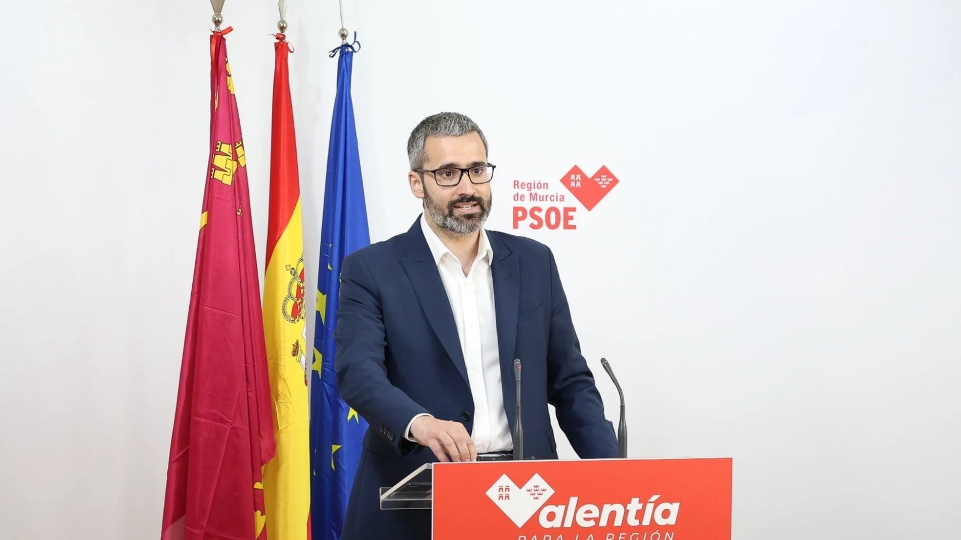 MURCIA.-Francisco Lucas (PSRM) compatibilizará su labor en la Comisión Ejecutiva Federal con sus responsabilidades orgánicas