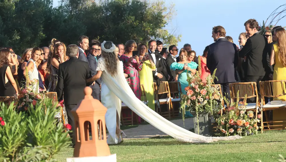 Detalle de la cola de Cristina Serrano.