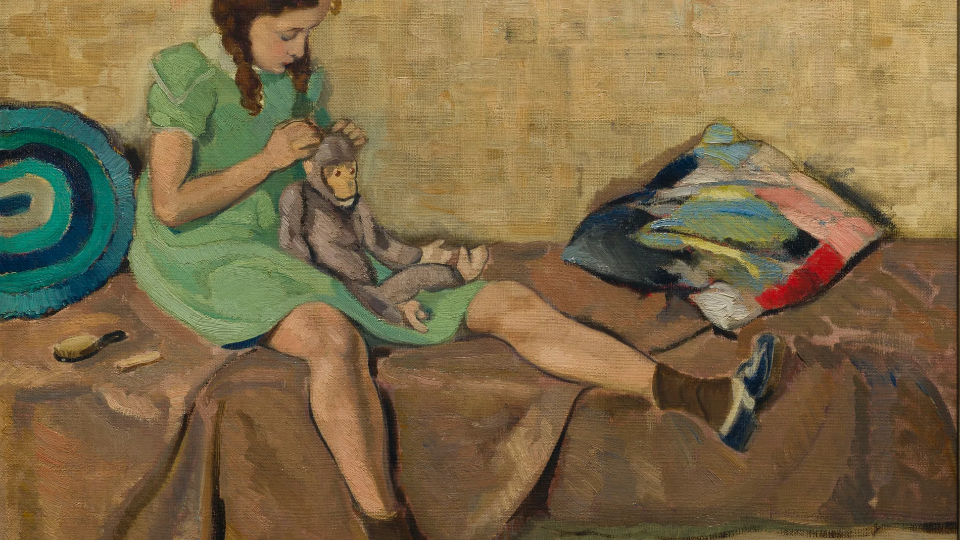 "Le Toillete" del pintor Lorenzo Aguirre se expone en el Mubag en "Modernidad y valentía. La colección más íntima de Aguirre"