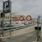 Aparcamiento subterráneo del Campo del Sur en Cádiz