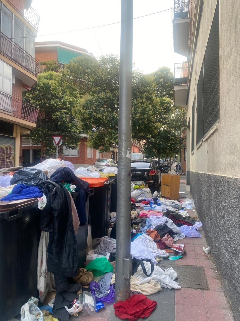 Calle Ramón Calabuig, 24, la pasada semana.