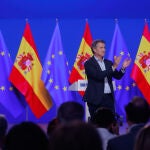 Intervención de Alberto Núñez Feijóo en la última jornada del 21 congreso nacional del Pp @ Gonzalo Pérez Mata