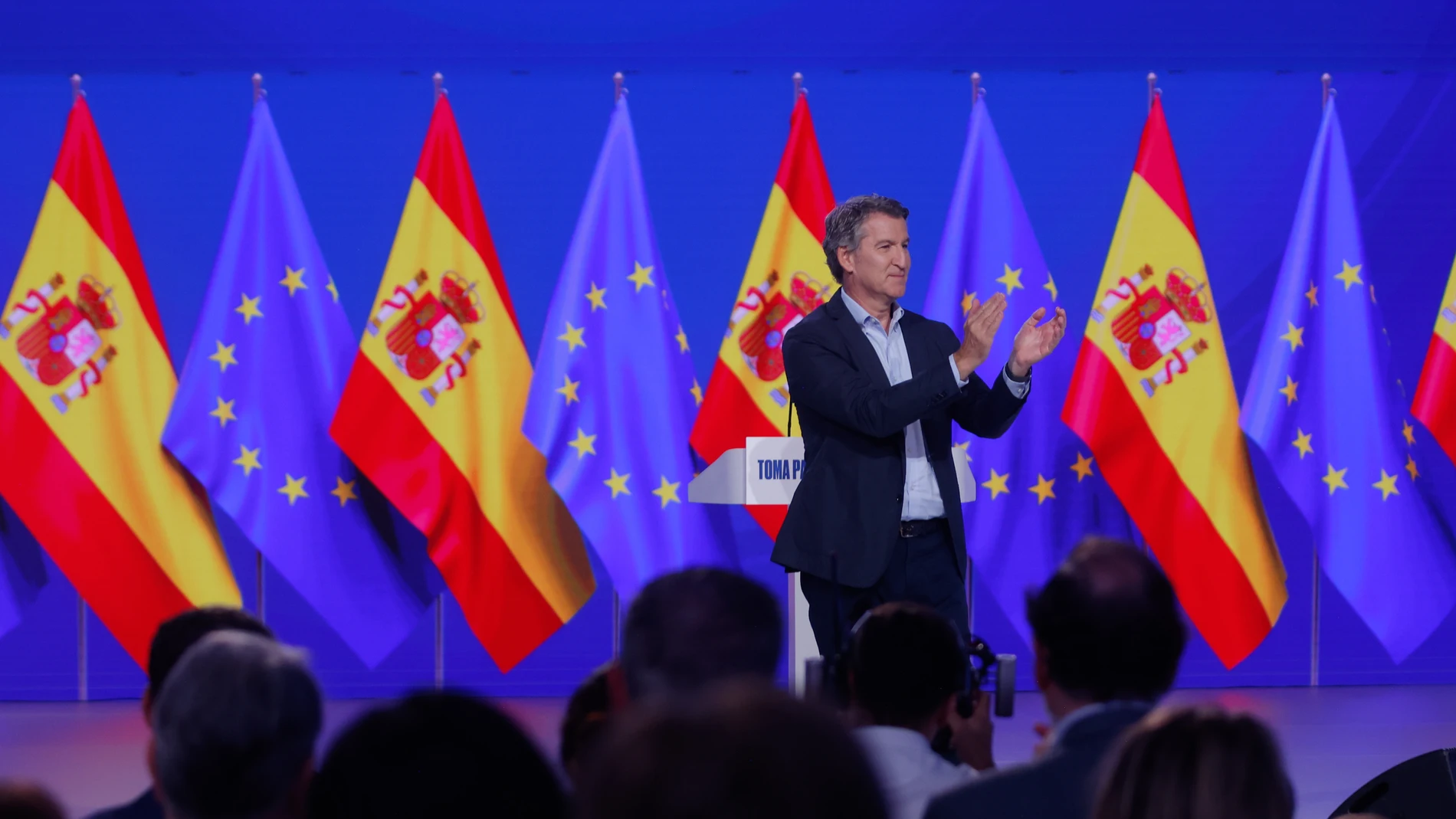 Intervención de Alberto Núñez Feijóo en la última jornada del 21 congreso nacional del Pp @ Gonzalo Pérez Mata