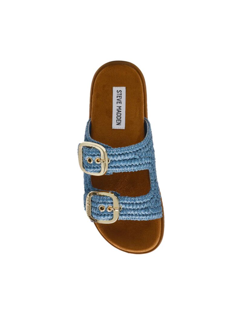 Miramar denim raffia.