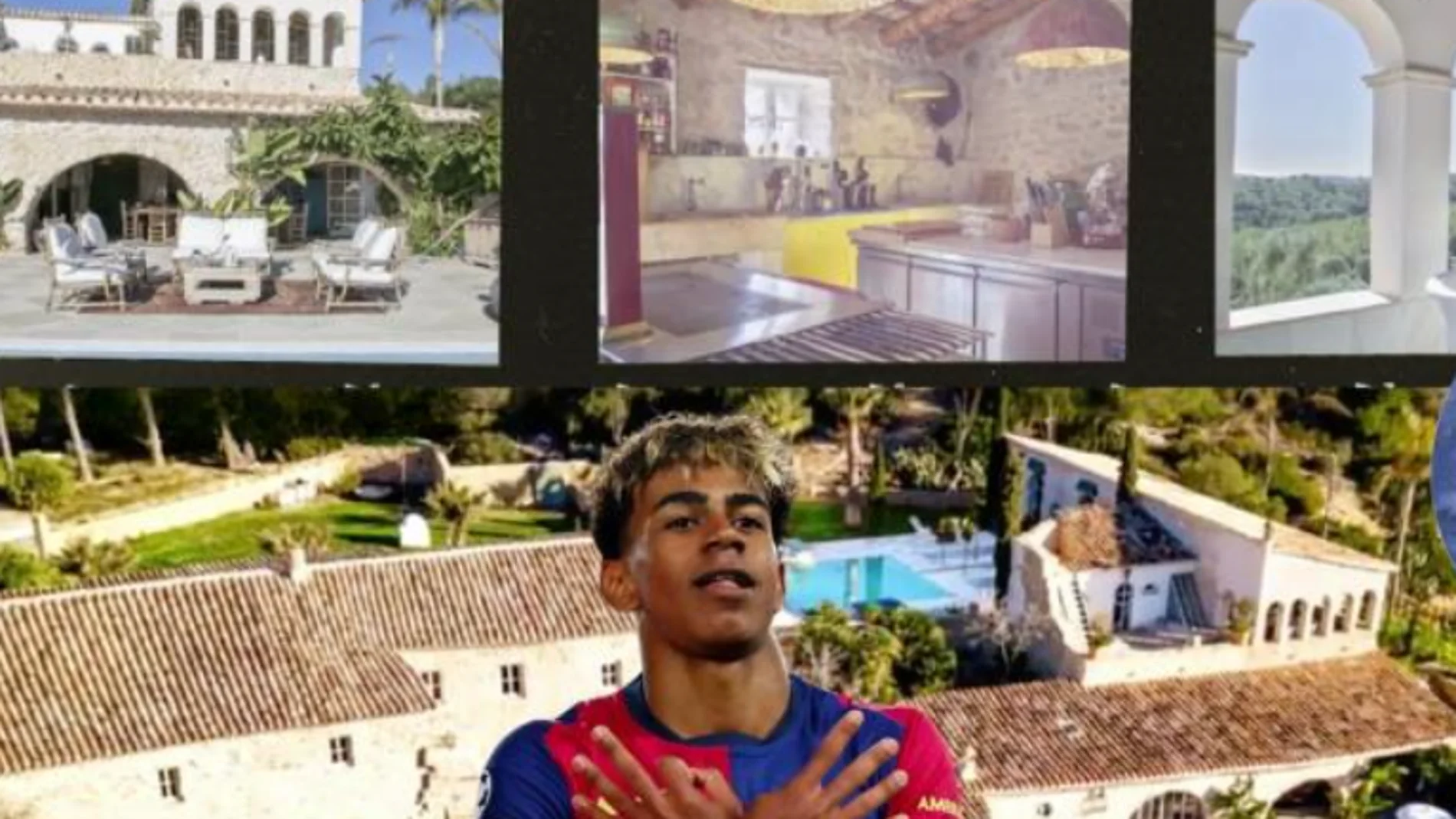 Lamine Yamal ha contratado una villa de lujo