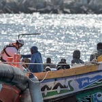 Llegada de inmigrantes a Canarias