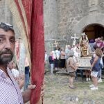 Celebración de la tradicional romería de El Voto a la Virgen del Castillo, en el municipio de El Royo, que congrega los pendones, cruces procesionales y estandartes de El Royo, Derroñadas, Hinojosa de la Sierra, Langosto y Vilviestre de los Nabos en torno a la ermita del mismo nombre
