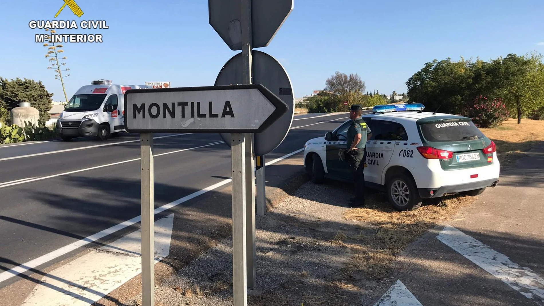 La Guardia Civil en Montilla (Córdoba)