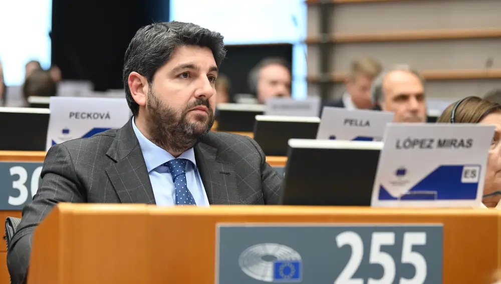 El Comité de las Regiones designa a López Miras presidente de su grupo de trabajo sobre Defensa