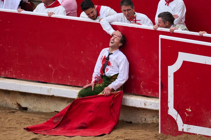 APTOPIX Spain Running of the Bulls