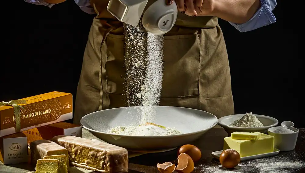 Elaboración del tradicional dulce.