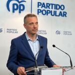 El vicesecretario de Organización, Comunicación y Electoral del Partido Popular de la Región de Murcia, Joaquín Segado