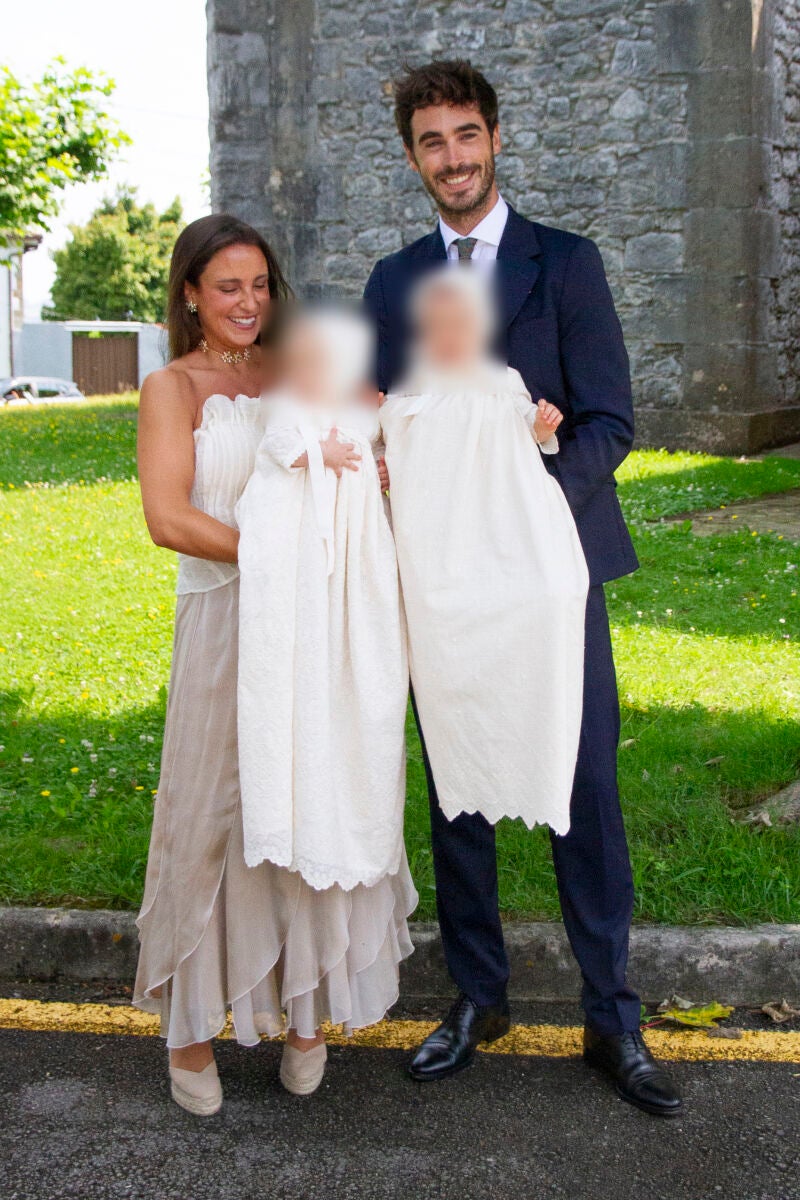 Marta Pombo y su marido.