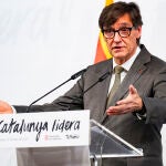 Salvador Illa pronuncia la conferencia "Cataluña lidera. Un modelo económico de prosperidad compartida"