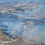 Incendios.- Asciende a Nivel 1 un incendio forestal originado en Méntrida (Toledo)