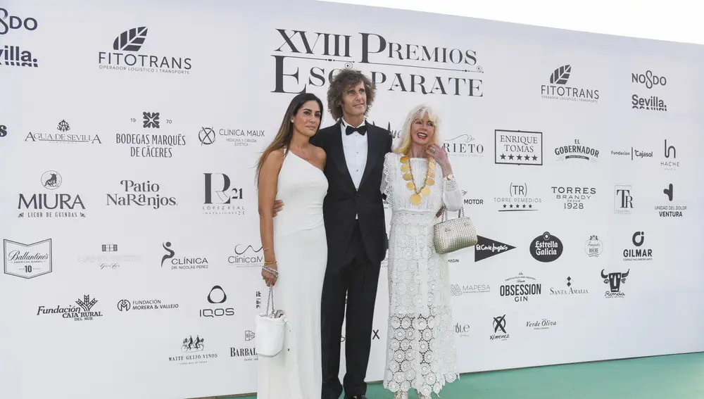 Fran Ortiz y su madre, Gunilla von Bismarck