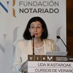 Los datos de los notarios, clave para articular políticas de vivienda, presidenta del Consejo General del Notariado