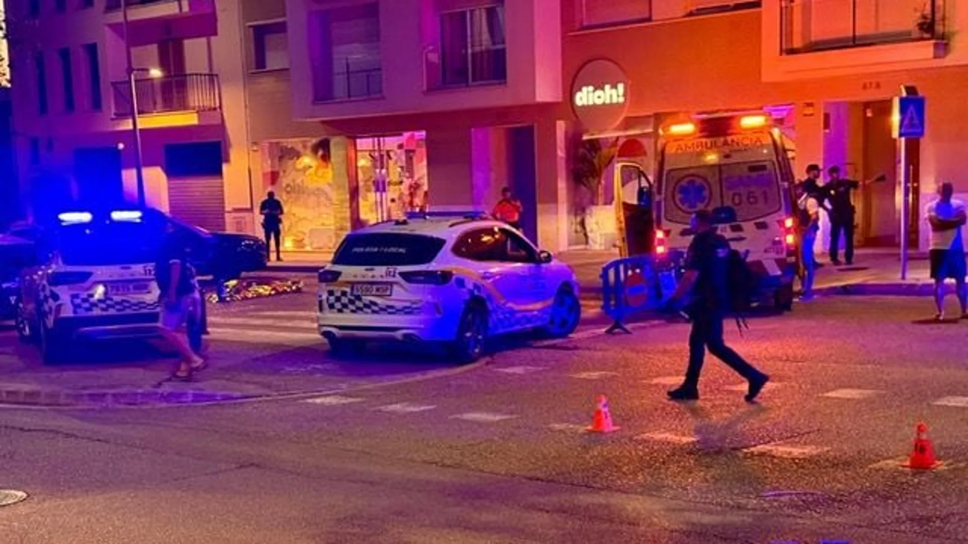 Imagen del lugar de los hechos
