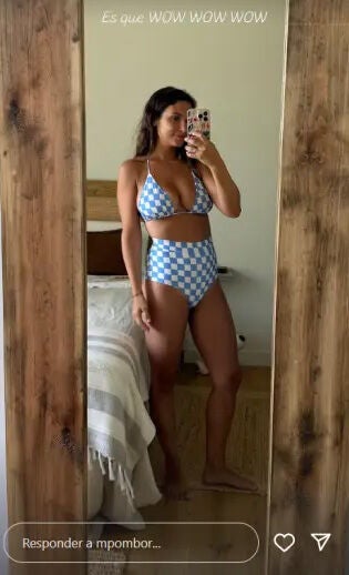 Story de Marta Pombo en bikini