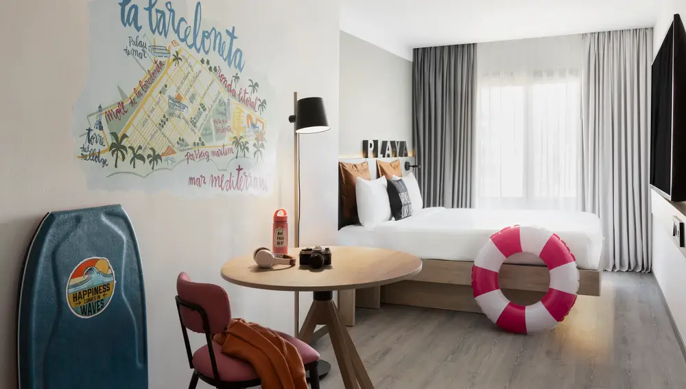 Habitación Hotel Moxy