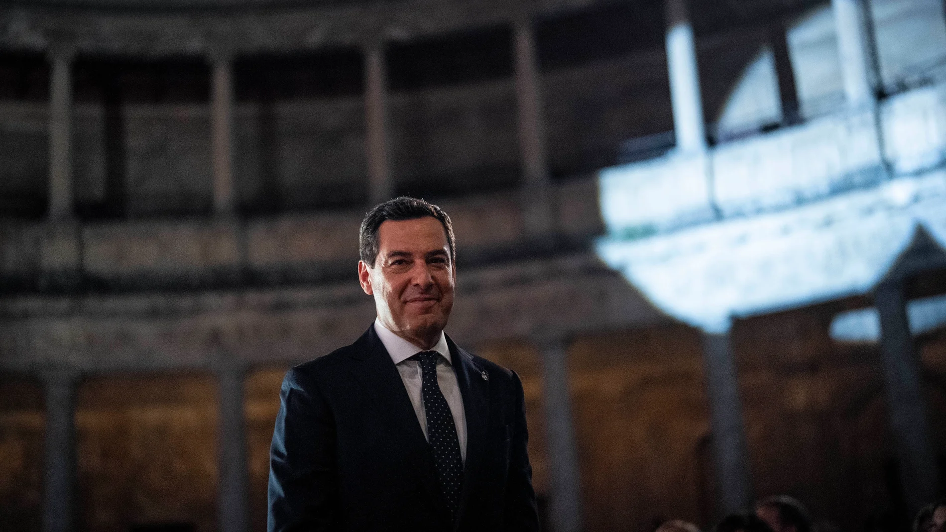 El presidente de la Junta, Juanma Moreno