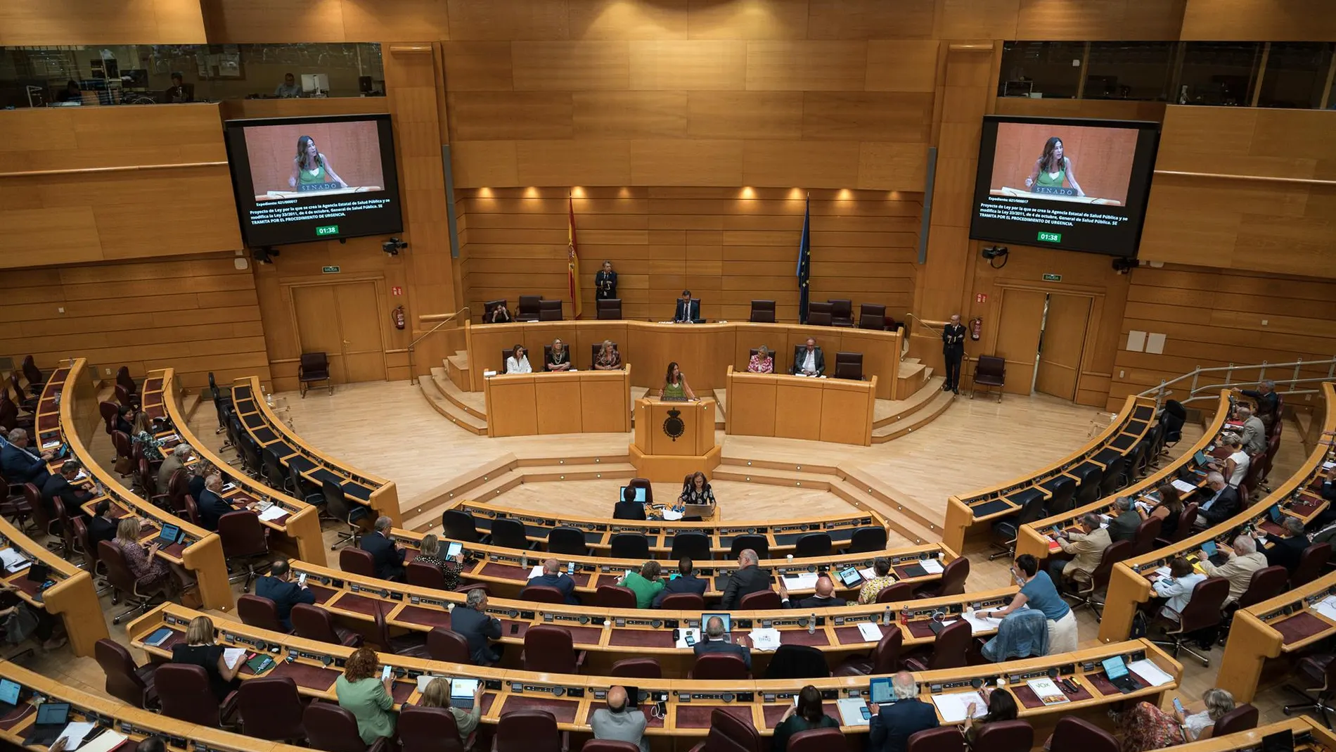 El Senado aprueba la creación de la Agencia Estatal de Salud Pública con enmiendas del PP y la devuelve al Congreso