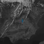 La Aemet enseña cómo se ve desde el espacio la gran nube de humo por la que llueve ceniza en Madrid