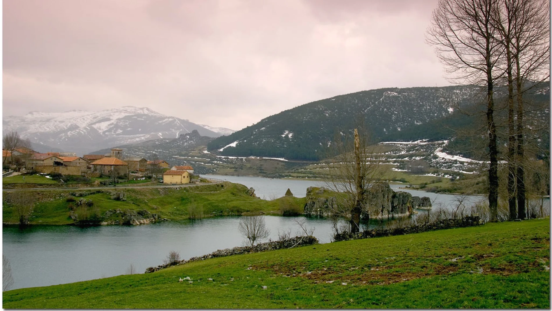 Embalse palentino de Ruesga