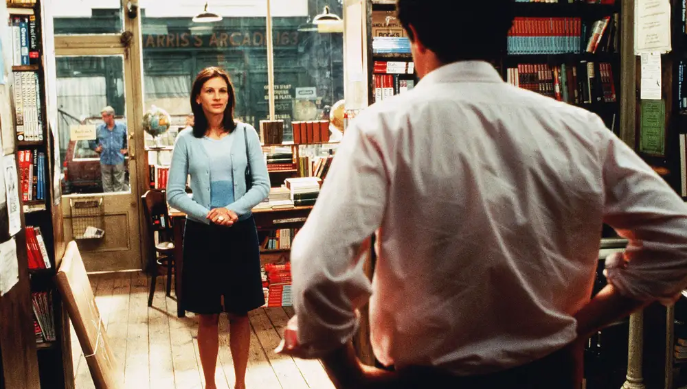 Julia Roberts y Hugh Grant en 'Notting Hill'.