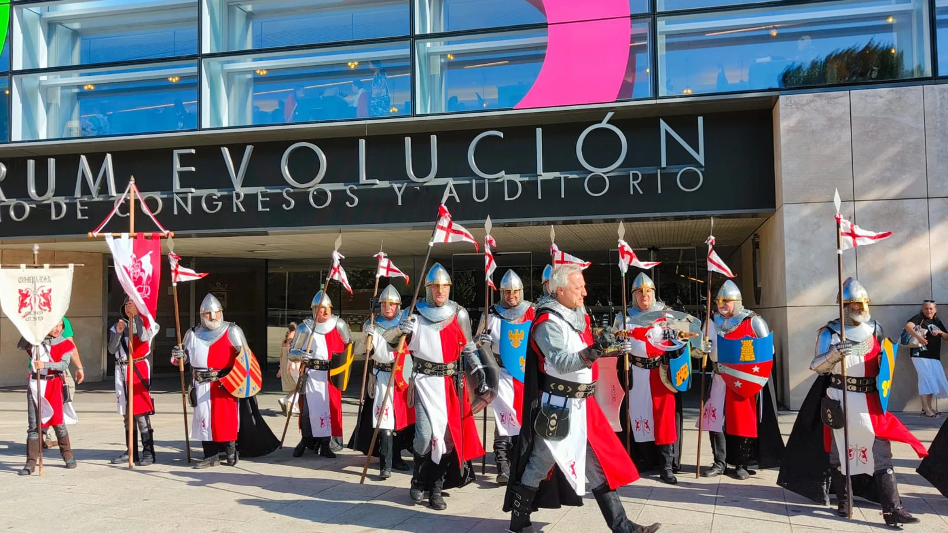 Desfile para honrar al Cid en Burgos