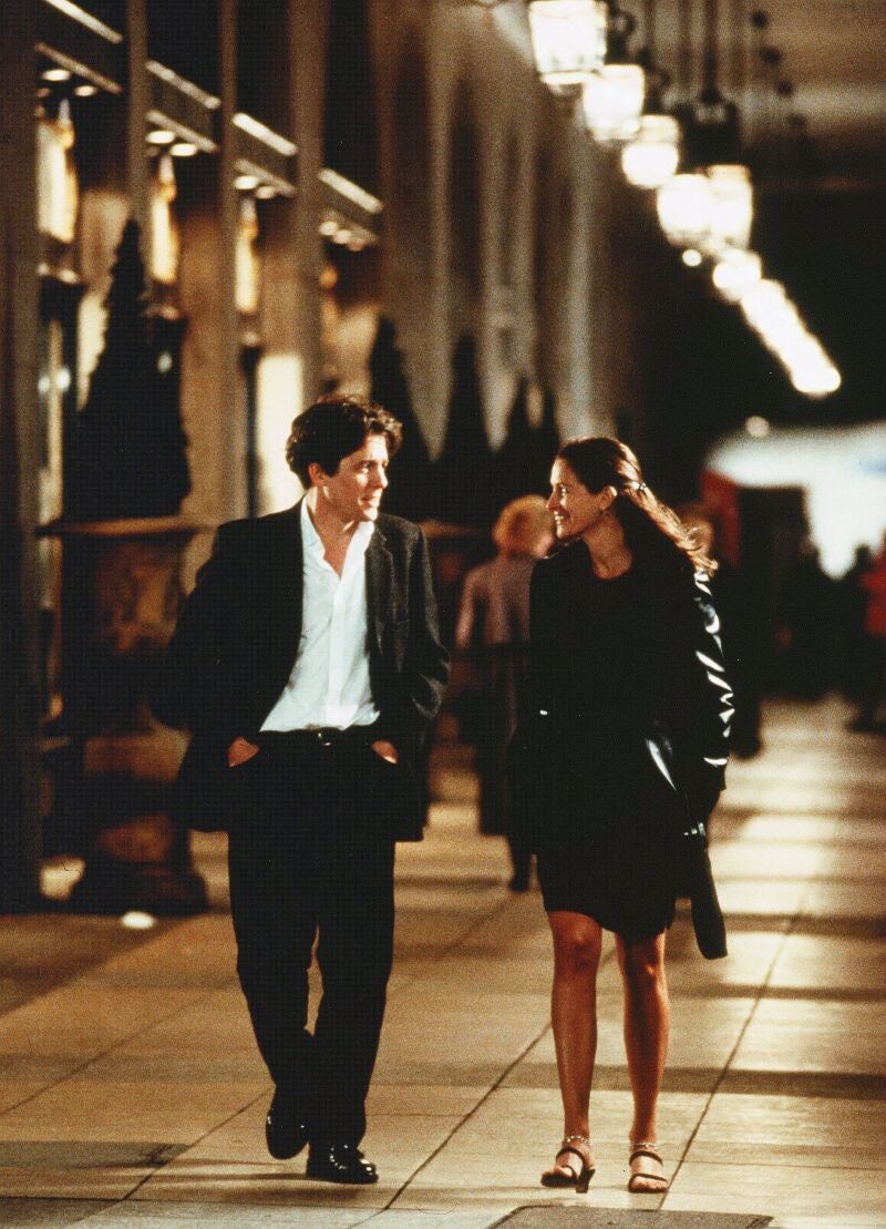 Hugh Grant y Julia Roberts en 'Notting Hill'.