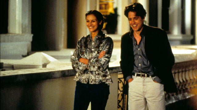 Julia Roberts y Hugh Grant en 'Notting Hill'.