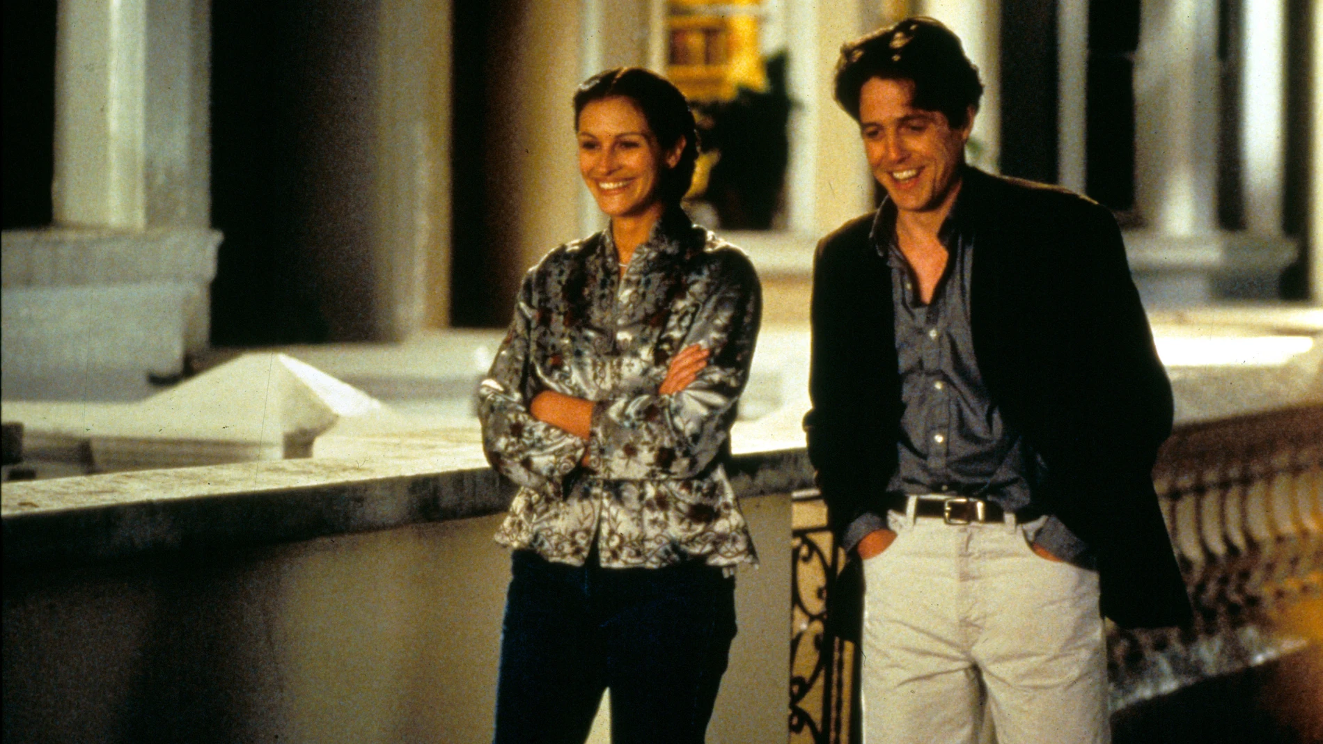 Julia Roberts y Hugh Grant en 'Notting Hill'.
