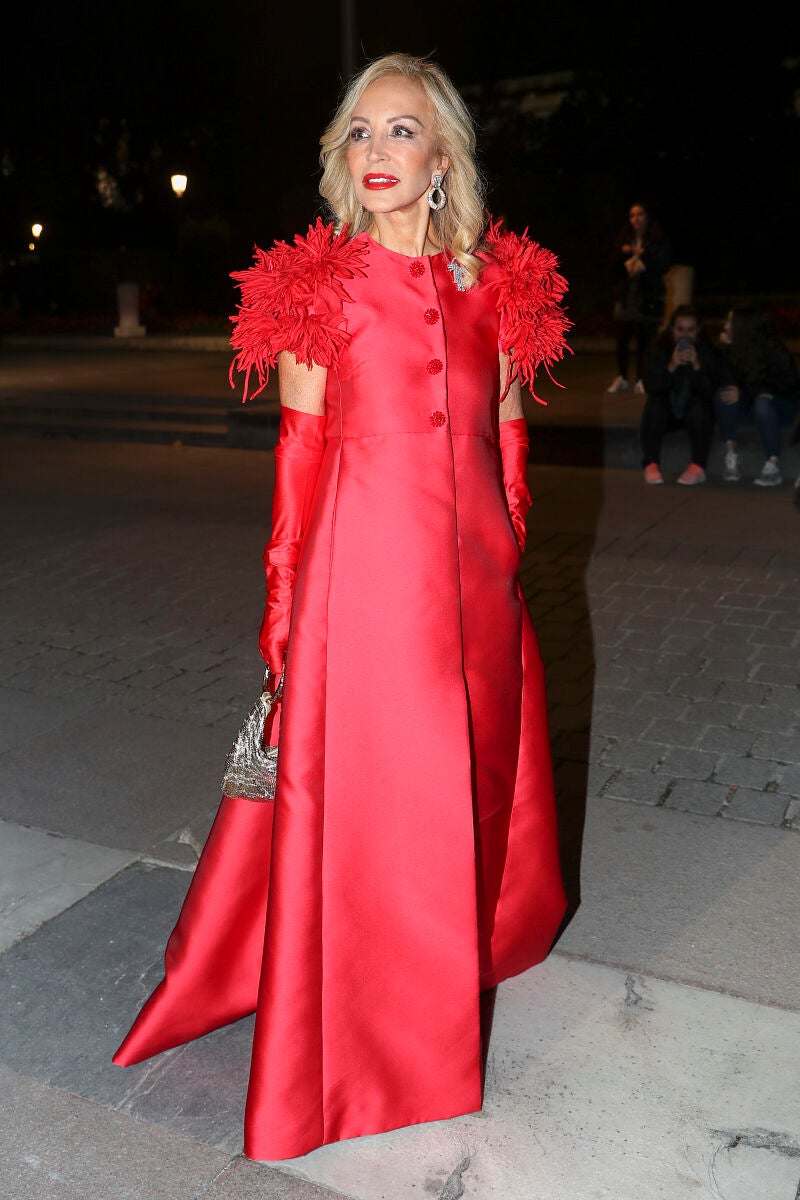 Carmen Lomana en la Gran Gala de Ópera en 2019.