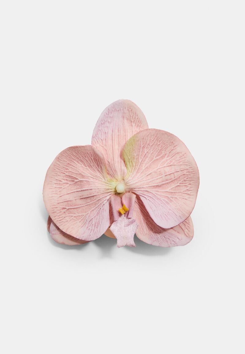 Pinza del pelo de flor.